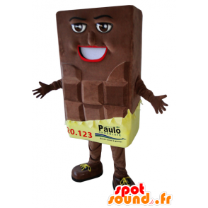 La mascota de la barra de chocolate gigante - MASFR032950 - Mascota de alimentos