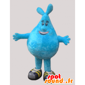 Blue Snowman Mascot kyynel - MASFR032955 - Mascottes Homme