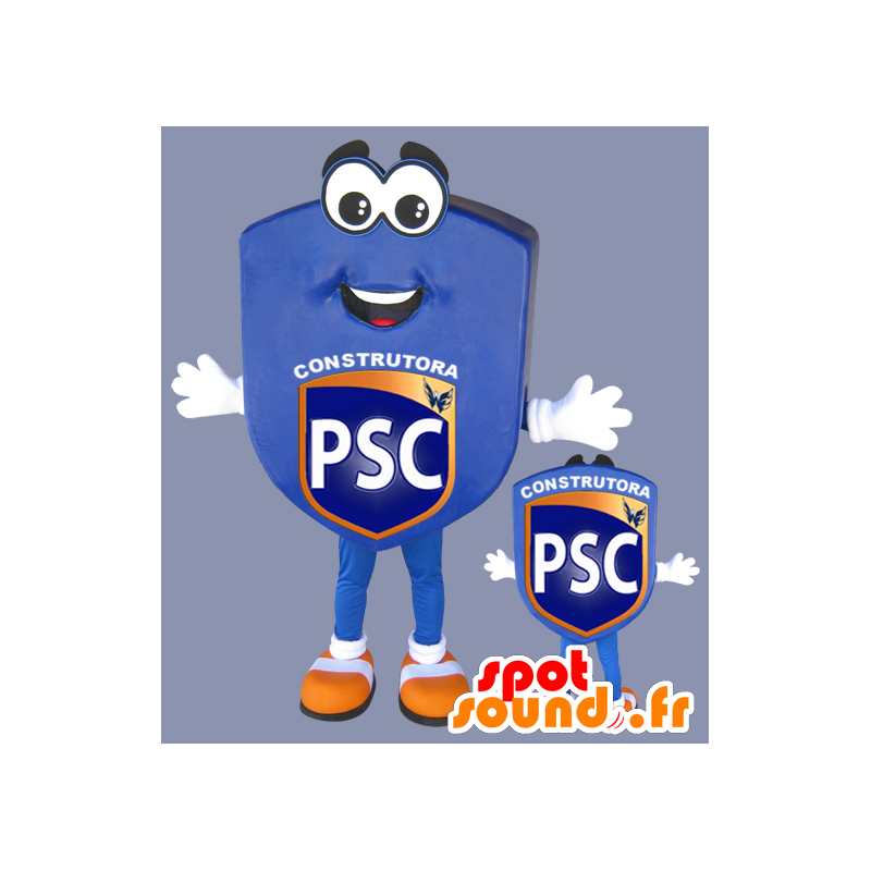 Blazon blue mascot, sports club - MASFR032974 - Sports mascot