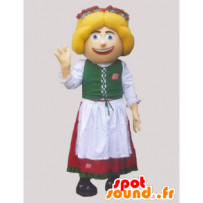 Mascot Dutch, Austrian and in traditional costume - MASFR032989 - Dog mascots