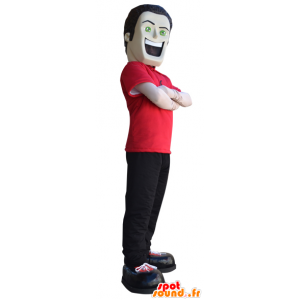 Mascot hombre grande con una estructura de cuerpo bonito - MASFR032998 - Mascotas humanas