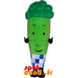 Grön grönsak för maskot, broccoli. Grön man - Spotsound maskot