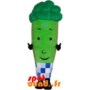Grøn grøntsag maskot, broccoli. Grøn mand - Spotsound maskot