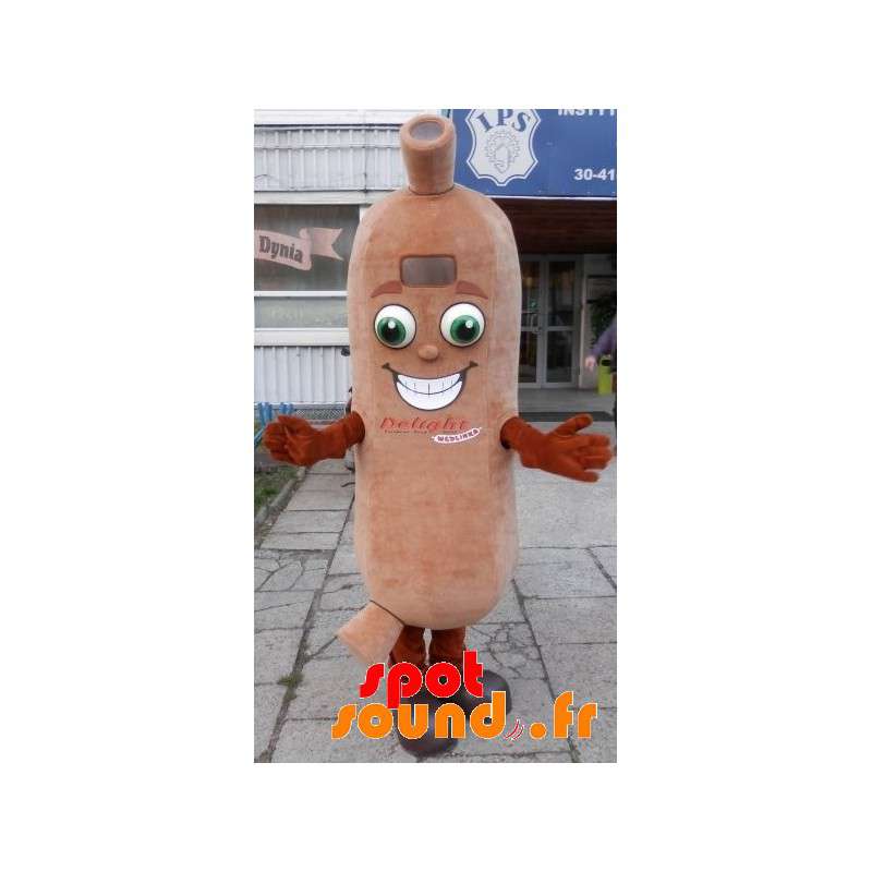 Kæmpe pølsemaskot. Charcuterie maskot - Fastfood-maskotter - MASFR033126 - SpotSound.fr