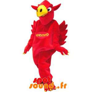 Mascotte de griffon rouge...