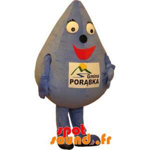 Mascot pokles obří fialová....