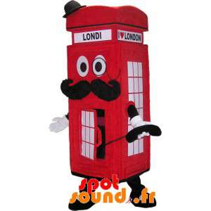 London telefonkiosk maskot. London maskot - Spotsound maskot