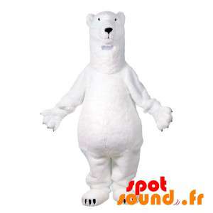 Mascotte d'ours polaire...