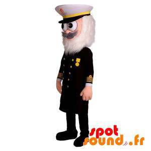 Kaptein maskot med en...