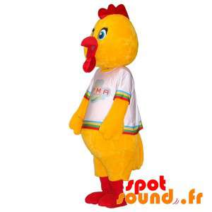 Mascotte de poule géante....