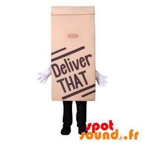 Papirpose til maskot. Fastfood maskot - Spotsound maskot