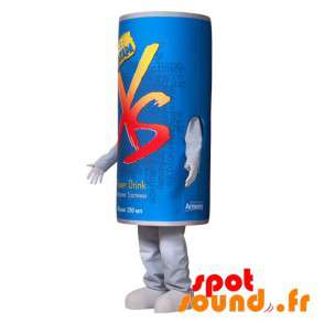 Maskottekæmpe dåse. Drik maskot - Spotsound maskot
