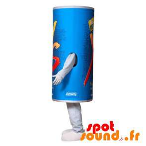 Maskottekæmpe dåse. Drik maskot - Spotsound maskot