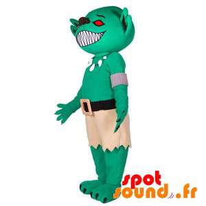 Mascot groene vreemdeling,...