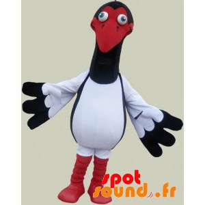 Mascotte de grand oiseau....