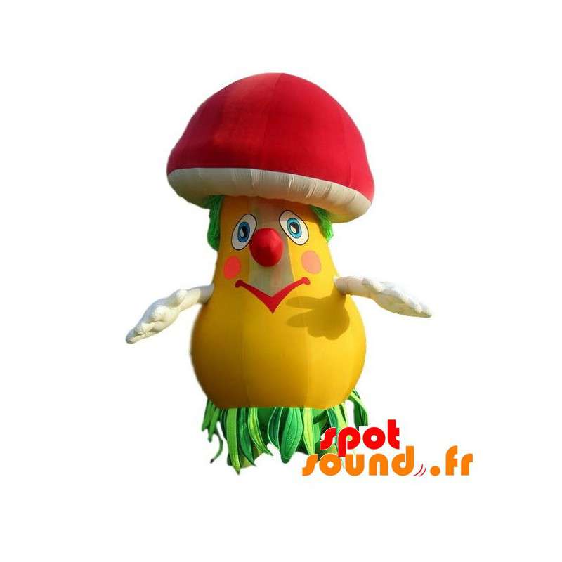 Färgglada svamp maskot uppblåsbar maskot - Spotsound maskot