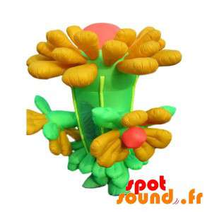 Mascotte de fleur gonflable...