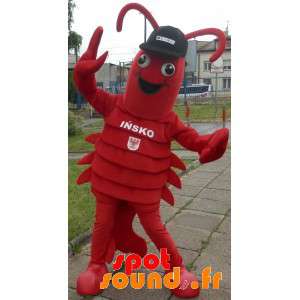 Lobster maskot. Mascot obří...