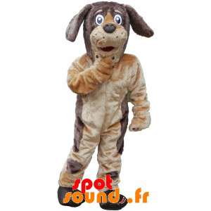 Brown Dog Mascot Soft And...