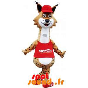 Mascot braun und weiß...