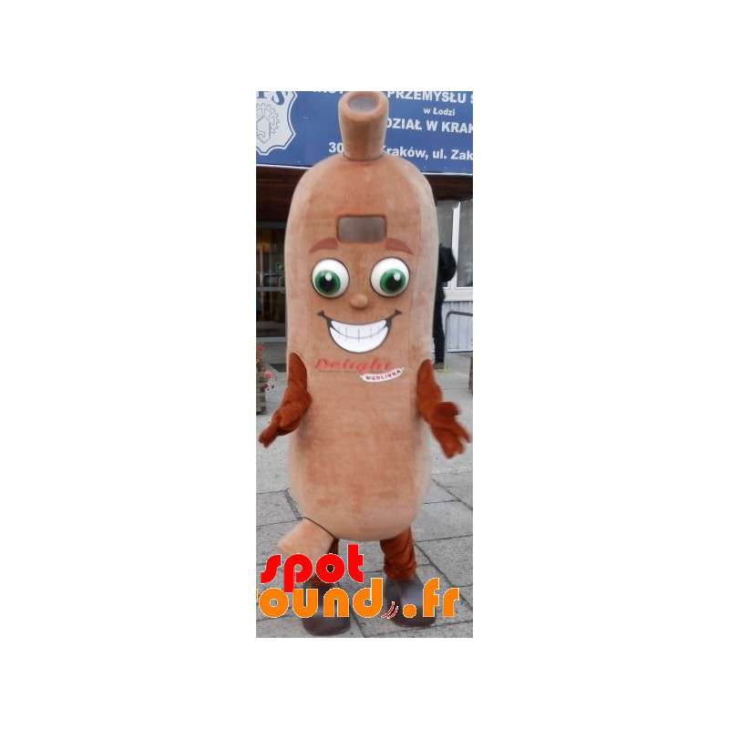 Kæmpe pølsemaskot. Charcuterie maskot - Fastfood-maskotter - MASFR033409 - SpotSound.fr