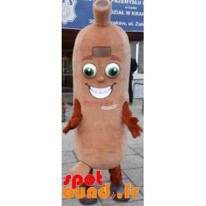 Kæmpe pølsemaskot. Charcuterie maskot - Fastfood-maskotter - MASFR033409 - SpotSound.fr