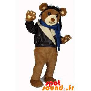 Brauner Teddy Maskottchen...