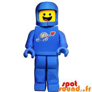 Lego kosmonaut maskot. Lego kostym - Spotsound maskot