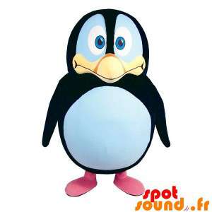 Mascot pinguim preto,...