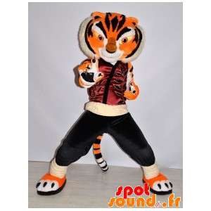 Mascot Master Tigress, berømt tiger i Kung fu panda - Spotsound