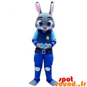 Μασκότ Judy γιόρτασε zootopia ντετέκτιβ κουνέλι - Διάσημοι μασκότ χαρακτήρων - MASFR033513 - SpotSound.fr