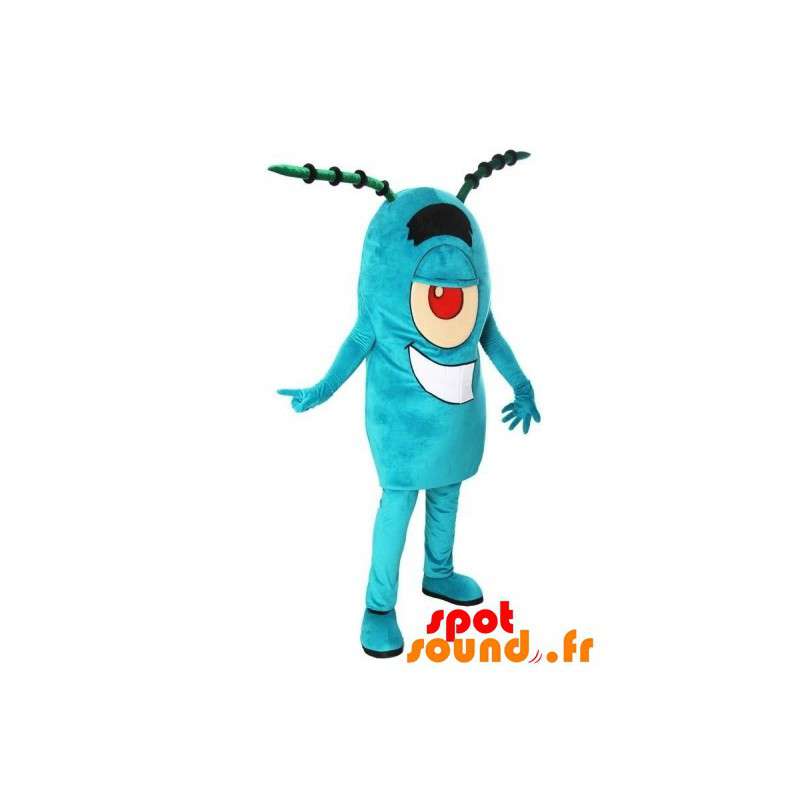 Maskotplankton, berømt blå karakter i SpongeBob SquarePants -