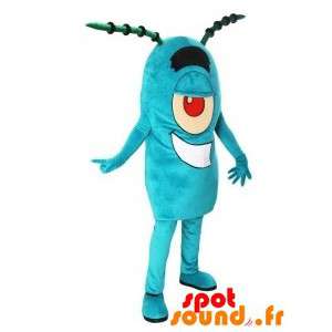 Maskotplankton, berömd blå karaktär i SpongeBob SquarePants -