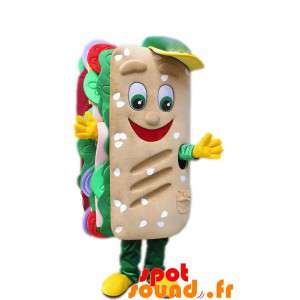 Giant Mascot sandwich...