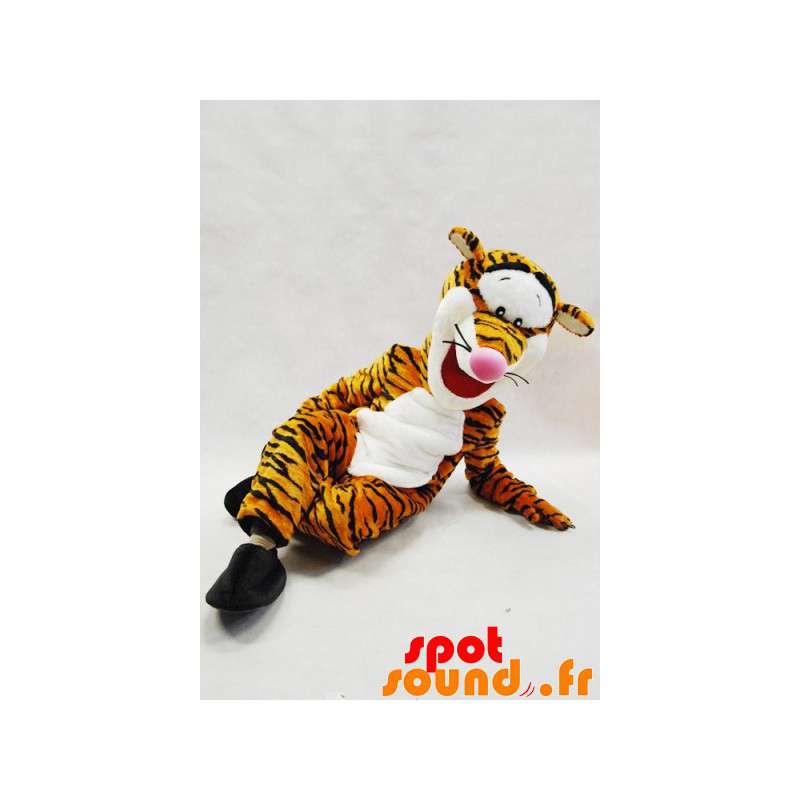 Mascot Tigger, loyal ven af ​​Winnie the Pooh - Spotsound maskot