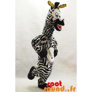 Mascot Marty zebra beroemde...