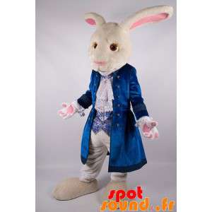 Mascotte du lapin blanc de...