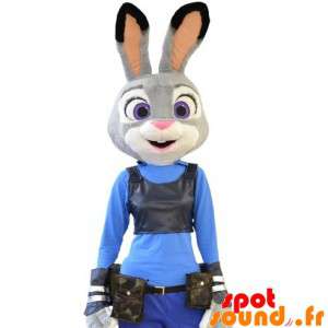 Maskot Judy, känd Zootopia-poliskanin - Spotsound maskot