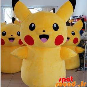 Μασκότ Pikachu Pokemon Yellow διάσημη manga - Διάσημοι μασκότ χαρακτήρων - MASFR033574 - SpotSound.fr