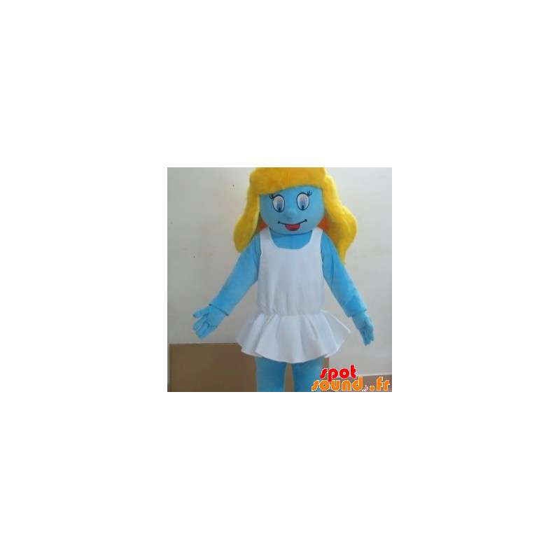 Schlumpfine Maskottchen, berühmte blaue Zeichen - 2