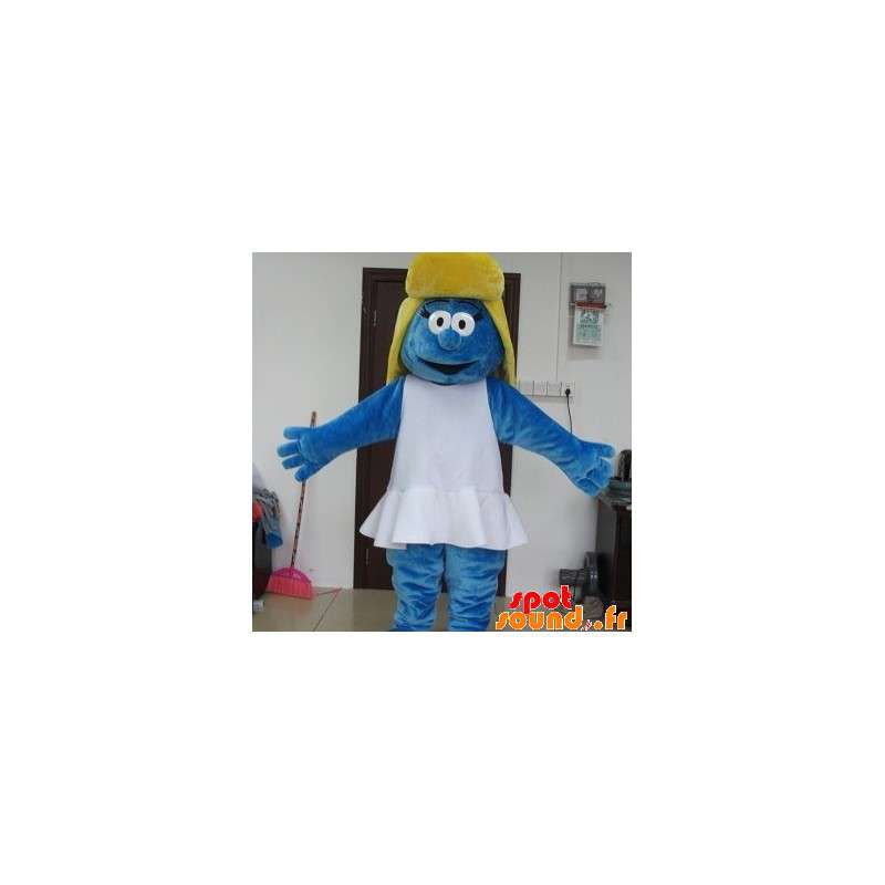 Smurfettmaskot, berömd serietecken - Spotsound maskot