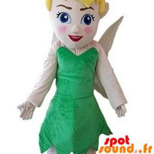Fairy Mascot With A Green...