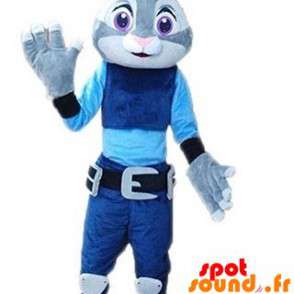 Μασκότ Judy γιόρτασε zootopia ντετέκτιβ κουνέλι - Διάσημοι μασκότ χαρακτήρων - MASFR033602 - SpotSound.fr
