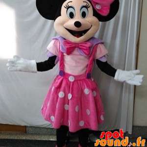Minnie maskot, berömd Disney-mus. Disney kostym - Spotsound