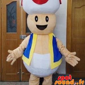 Acquista Mascotte Super Fungo, celebre personaggio in Mario in Famosi  personaggi mascotte Cambio di colore Nessun cambiamento Formato L (180-190  Cm) Schizzo prima della produzione (2D) No Con i vestiti? (se presente