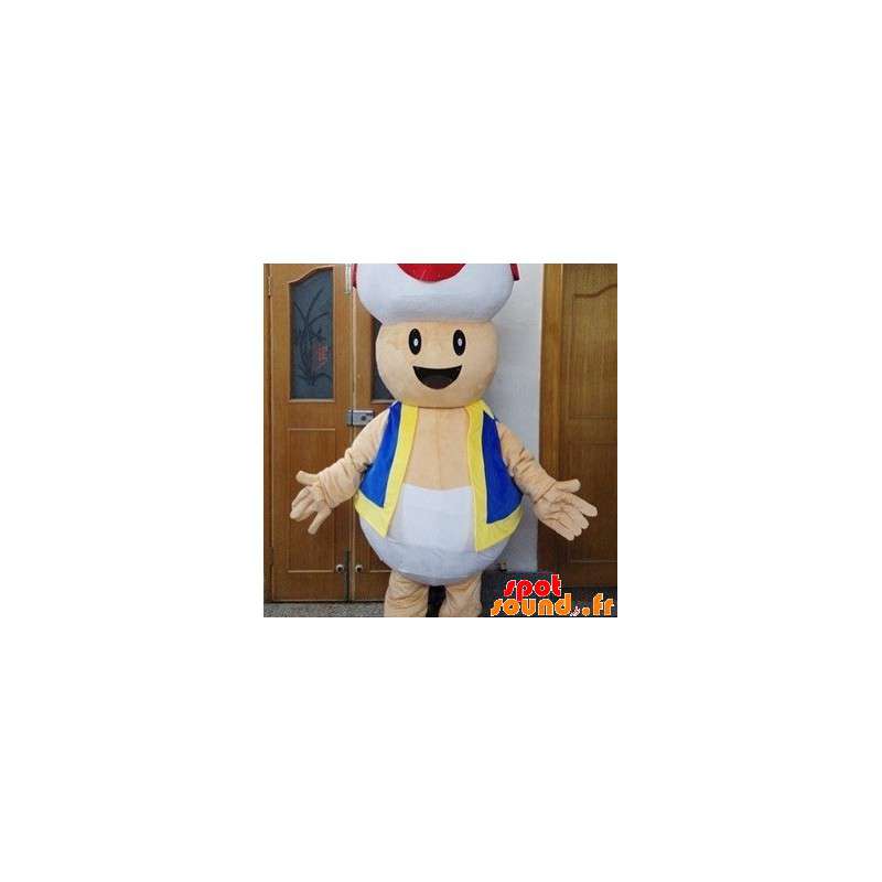 Super Mushroom maskot, berømt karakter i Mario - Spotsound