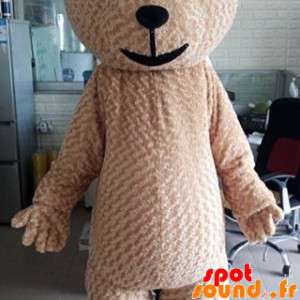 Mascotte grote teddybeer...