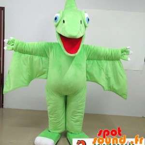 Green Dragon Mascot,...