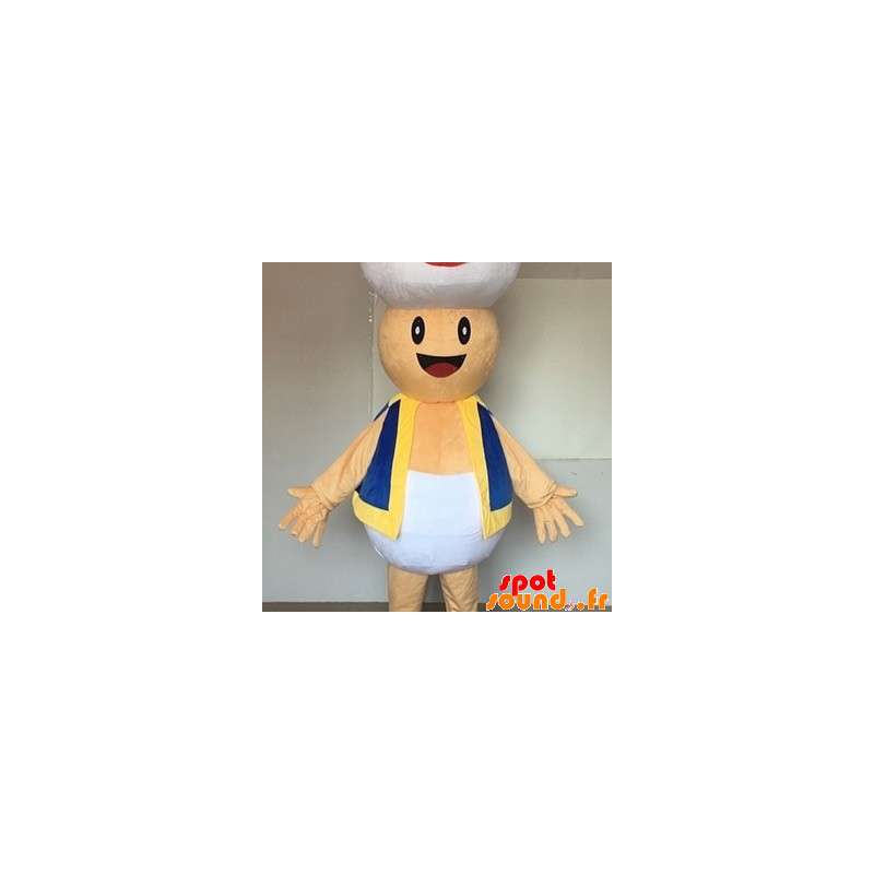 Super Mushroom maskot, berömd karaktär i Mario - Spotsound