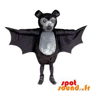 Mascot hnědé a šedé bat, obří